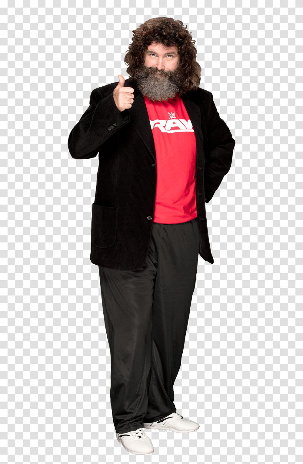 Mick Foley Photos Mick Foley Raw General Manager, Suit, Overcoat, Person Transparent Png