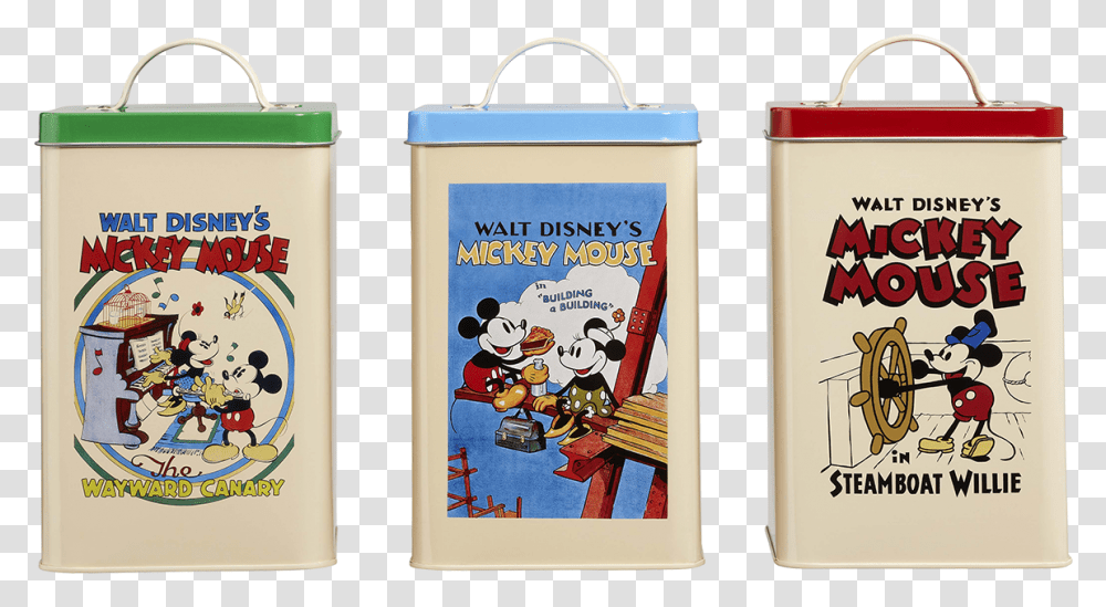 Mickey Amp Minnie Mouse Retro Poster Opbevaringsboks Funko Mickey Mouse Box, Label, Tin, Can Transparent Png