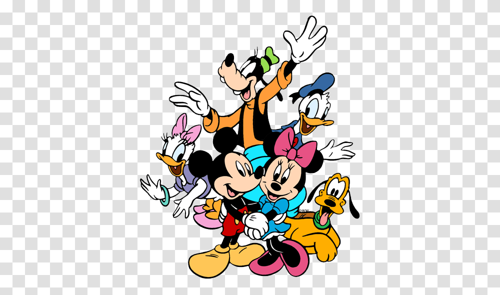 Mickey And Friends Clip Art, Doodle, Drawing, Comics Transparent Png