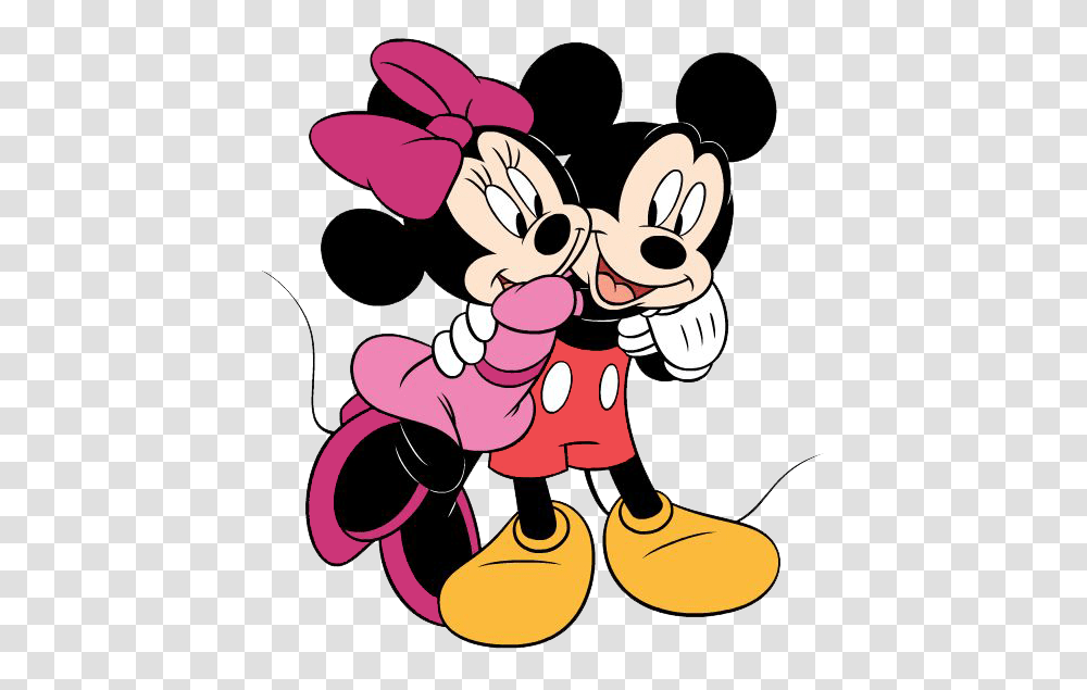 Mickey And Minnie Clipart Look, Performer, Hug, Crowd Transparent Png