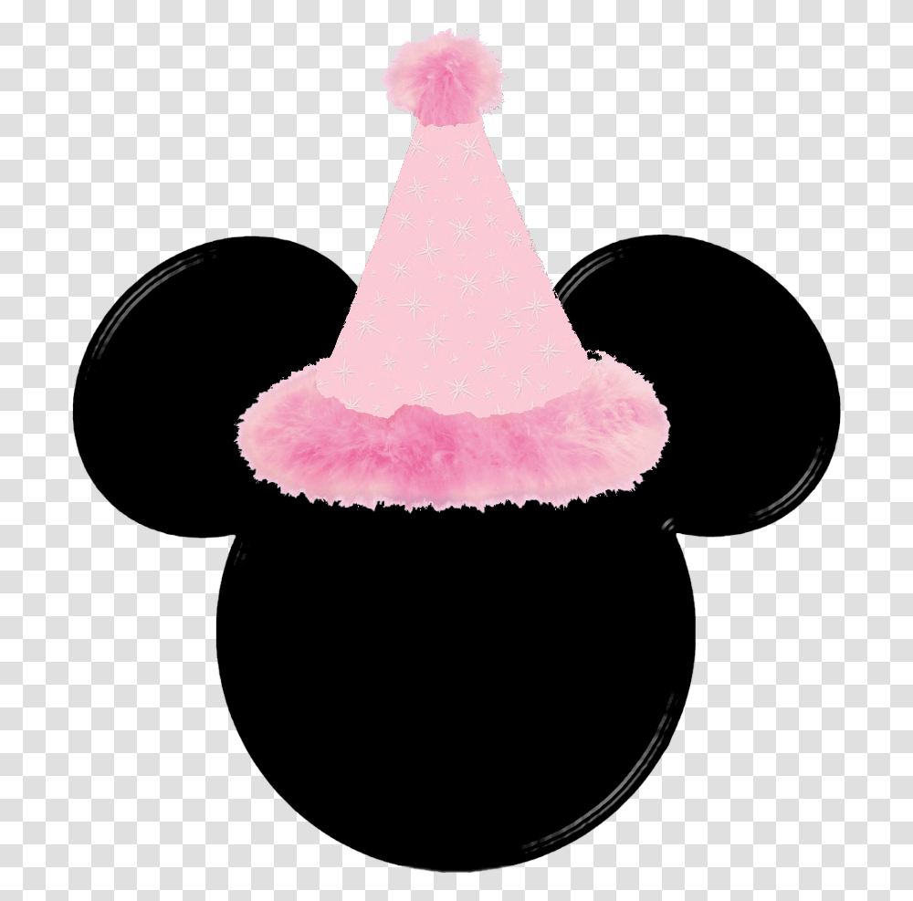 Mickey And Minnie Heads Minnie Mouse, Apparel, Party Hat, Lamp Transparent Png