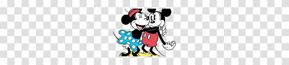 Mickey And Minnie Hugging, Leisure Activities Transparent Png