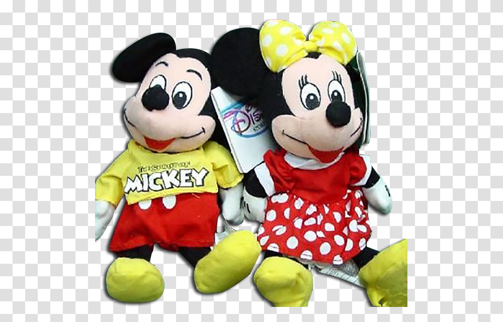 Mickey And Minnie Mouse Disney Store Plush Sets Spirit Of Mickey Set, Toy, Soccer Ball, Team Sport, Sports Transparent Png