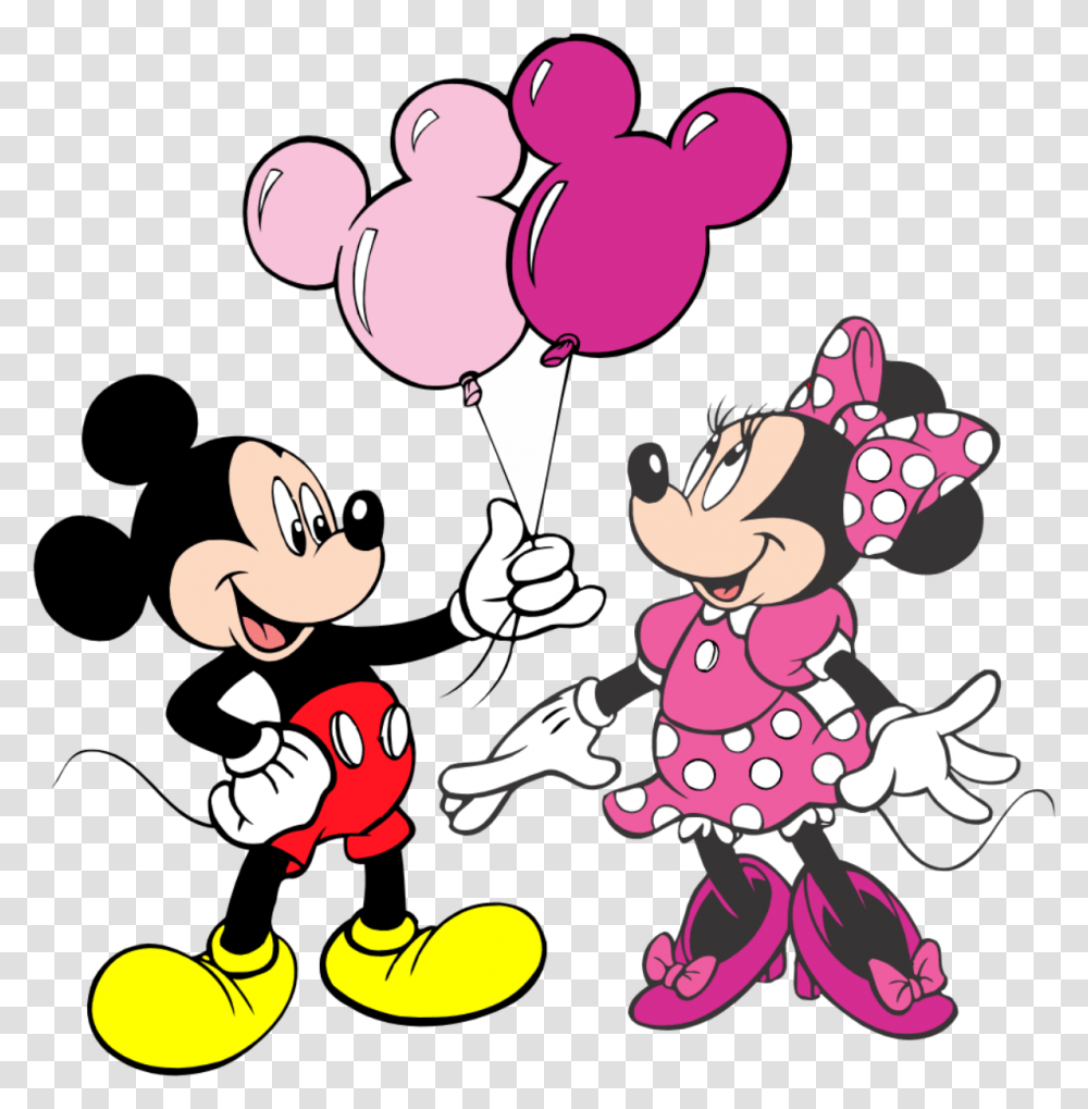 Mickey And Minnie Mouse, Outdoors, Poster Transparent Png