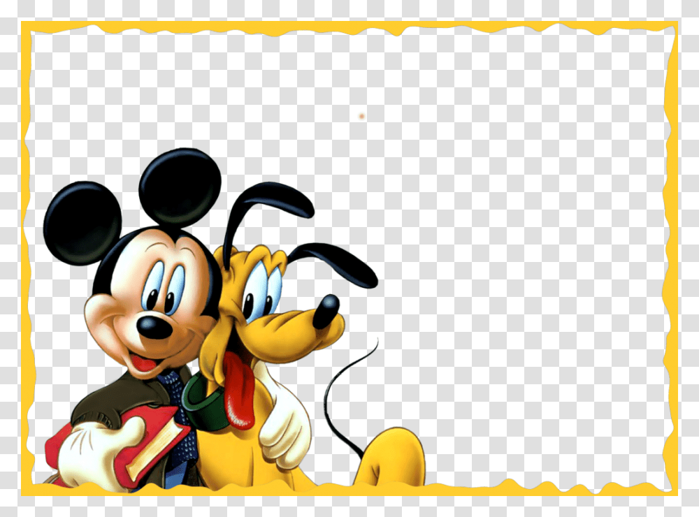 Mickey And Pluto Kids Photo, Super Mario, Pac Man Transparent Png