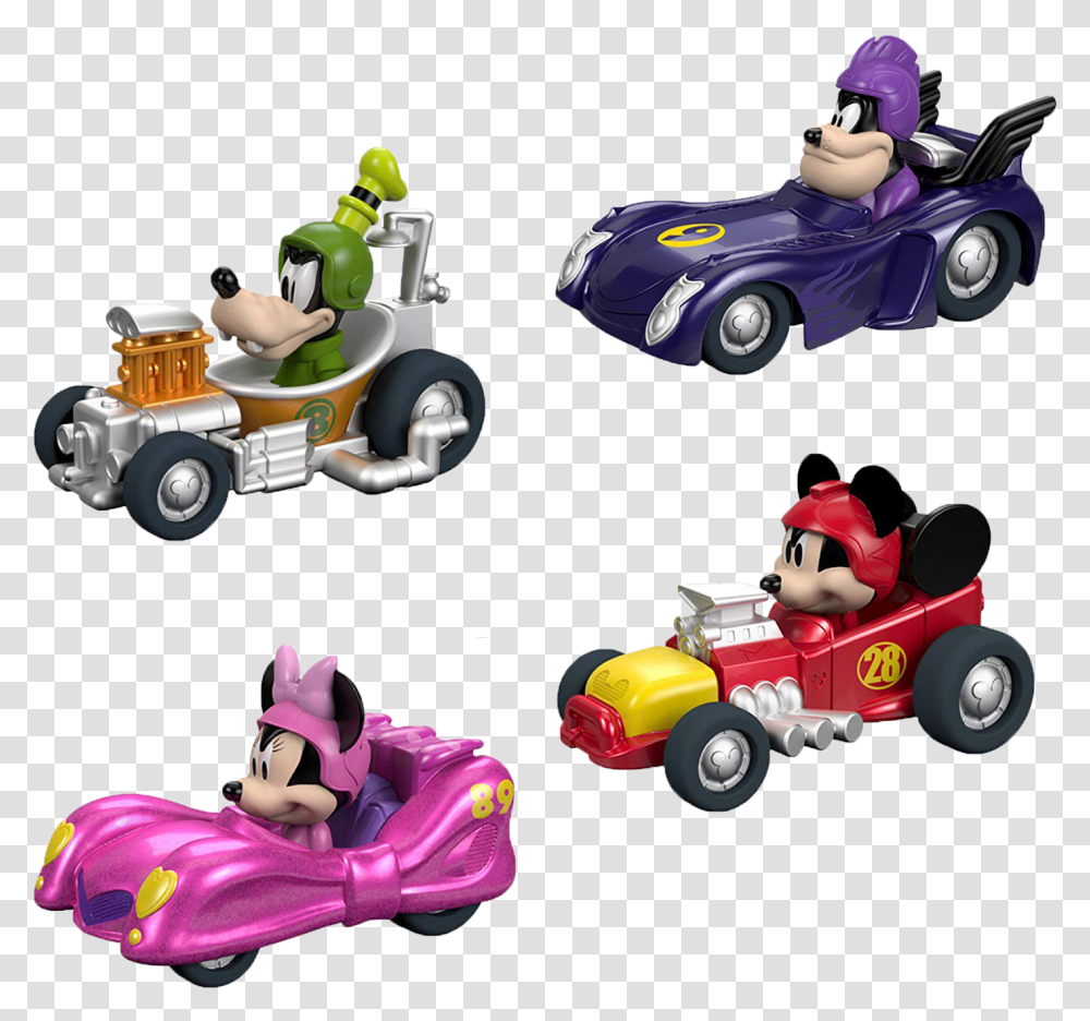 Mickey And The Roadster Racers, Kart, Vehicle, Transportation, Buggy Transparent Png