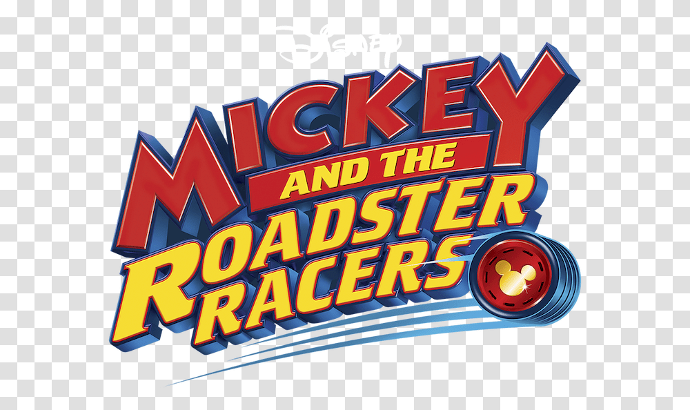 Mickey And The Roadster Racers Logo, Game, Theme Park, Amusement Park, Word Transparent Png