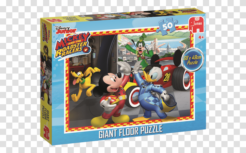Mickey And The Roadster Racers Puzzle, Wheel, Machine, Toy, Arcade Game Machine Transparent Png