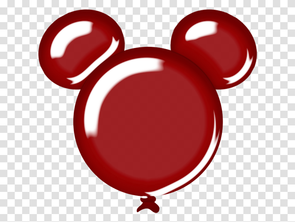 Mickey Balloon Clipart Mickey Mouse Balloons Clip Art Mickey Mouse Red Balloon, Footprint, Heart Transparent Png