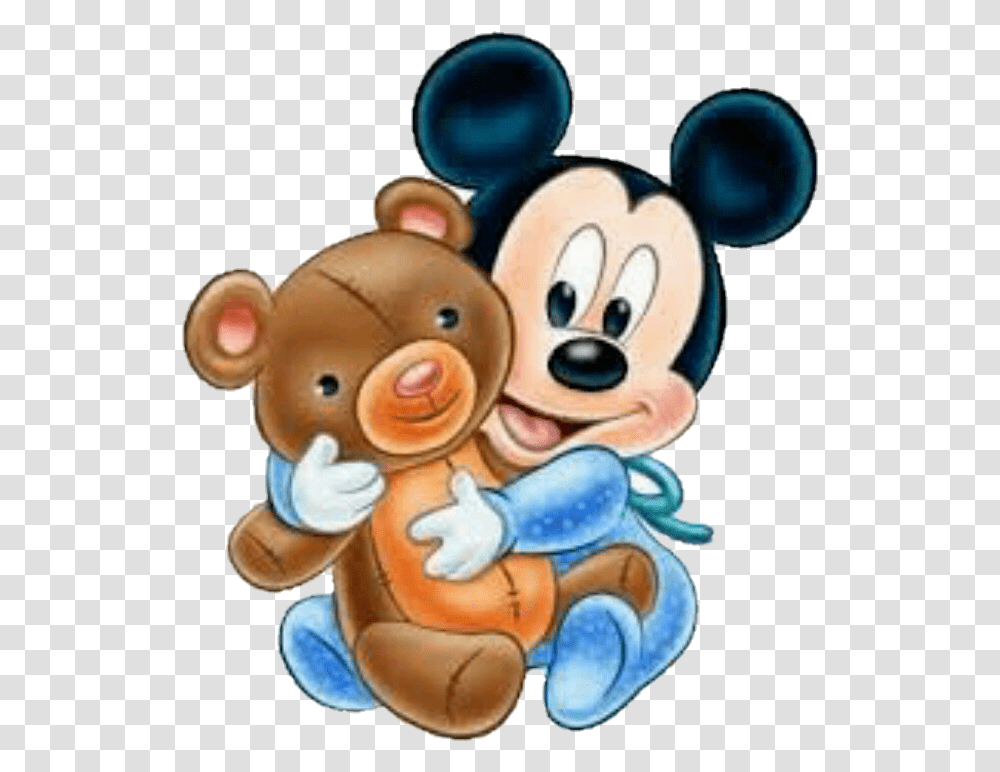 Mickey Bebe Disney Baby, Toy, Meal, Food Transparent Png
