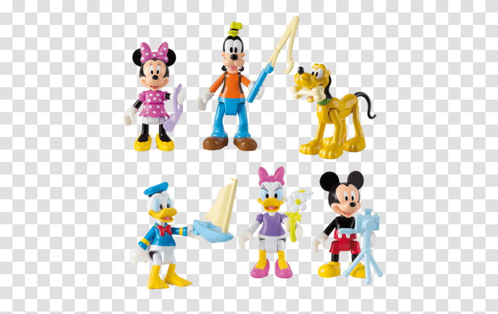Mickey Classic Outfit Figures Pack1 Mickey Mouse Clubhouse Figure Pack, Person, Human, People, Toy Transparent Png