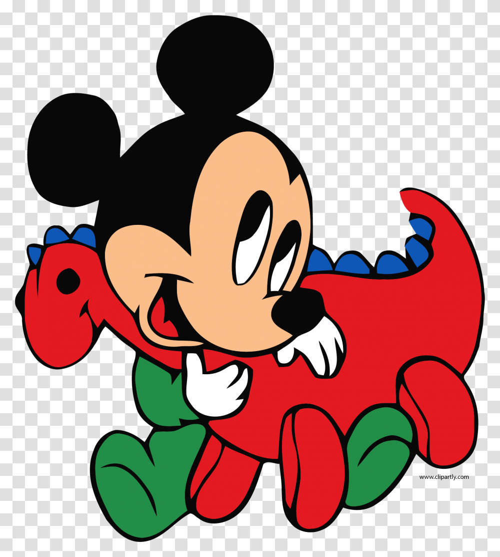 Mickey Clipart Mickey Mouse Baby Red, Cupid Transparent Png