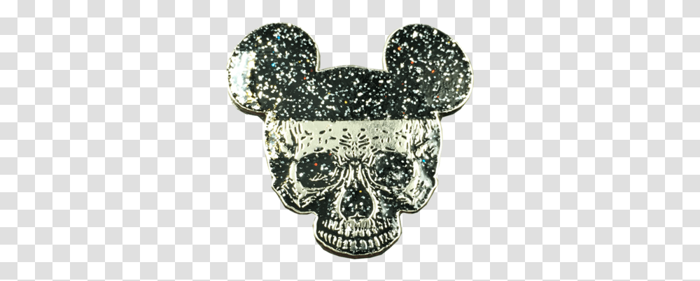 Mickey Death Head Pin Skull, Label, Blouse, Seed Transparent Png
