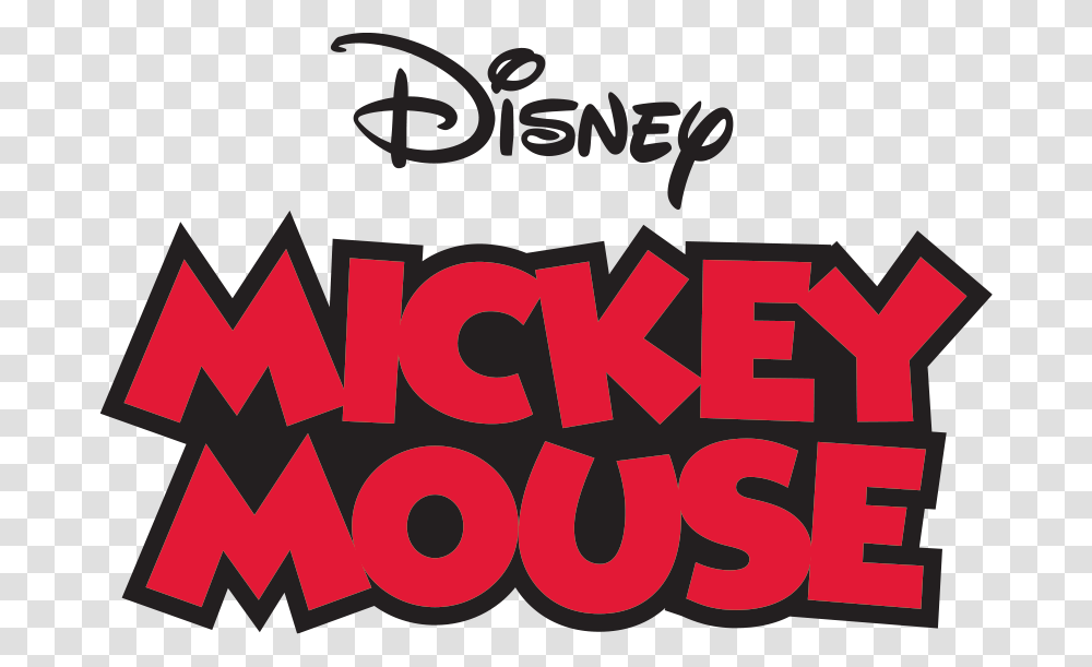 Mickey Disney Mickey Mouse Logo, Alphabet, Label, Word Transparent Png