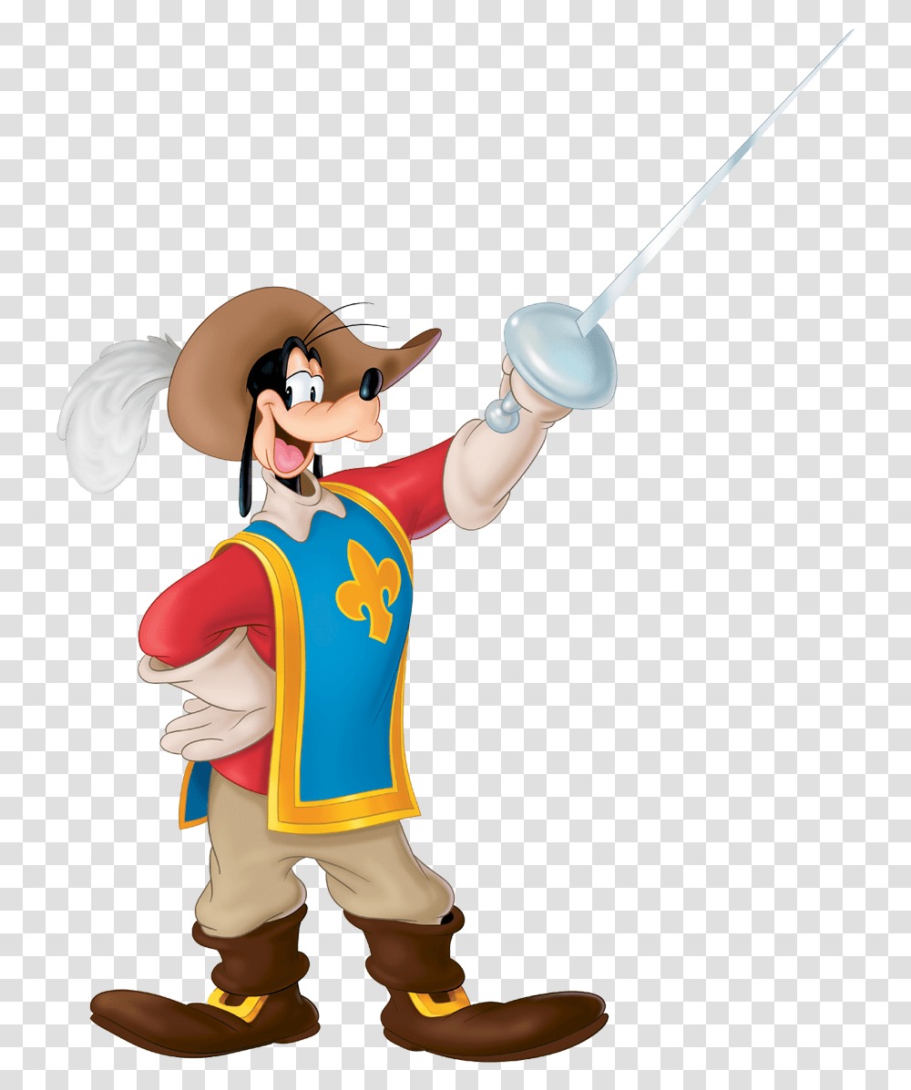 Mickey Donald Goofy The Three Musketeers, Performer, Person, Human, Costume Transparent Png