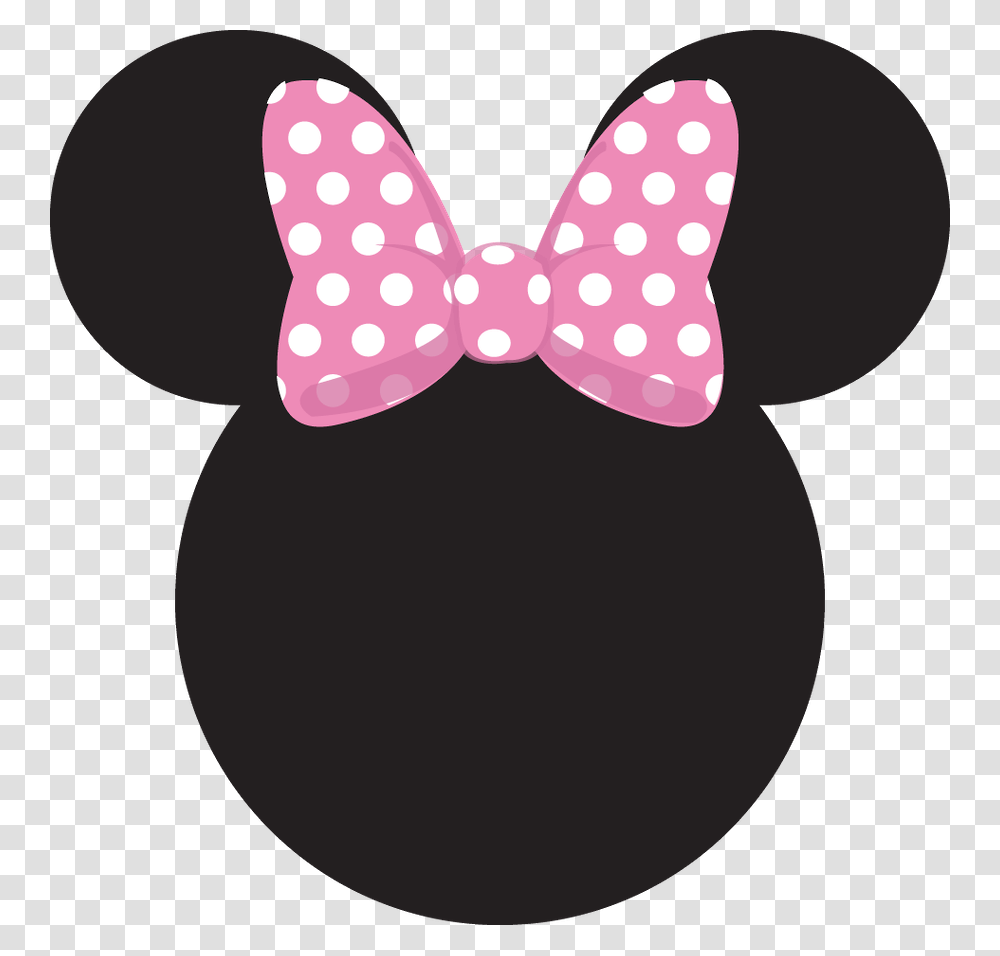 Mickey E Minus Clipart Minnie Mouse Cabeza, Tie, Accessories, Accessory, Hair Slide Transparent Png