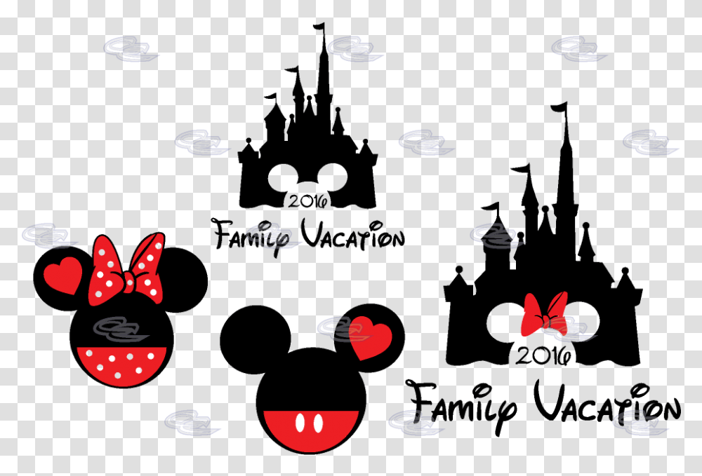 Mickey Ears With Castle, Bubble, Animal, Bowl Transparent Png