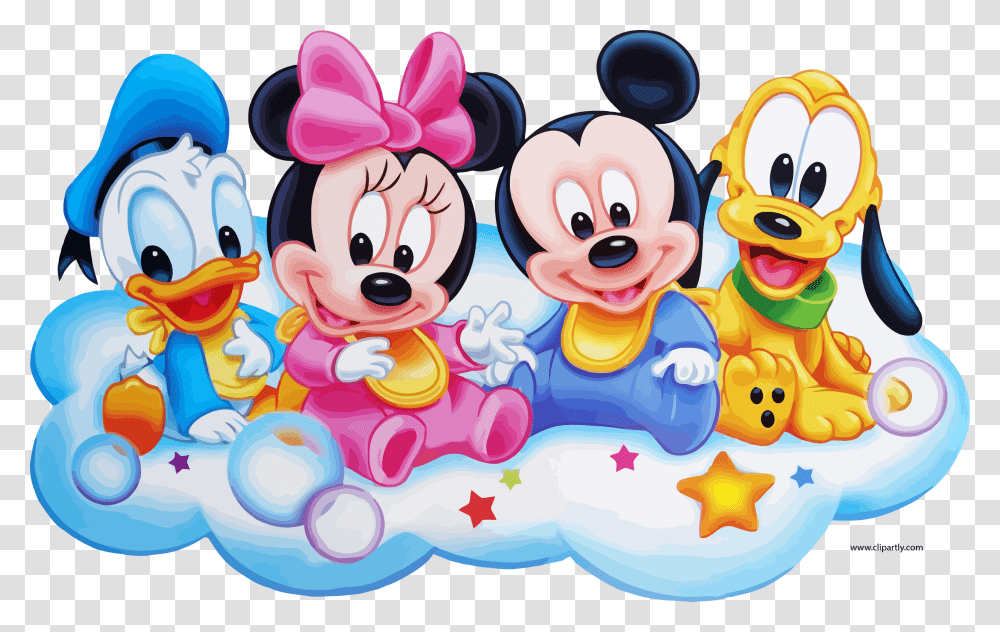 Mickey Friends Disney Babies, Graphics, Art, Drawing, Doodle Transparent Png