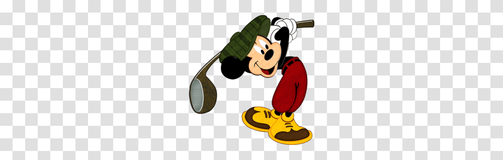 Mickey Golfing Golf Courses Golf Golf Tips, Toy, Plant, Tree Transparent Png