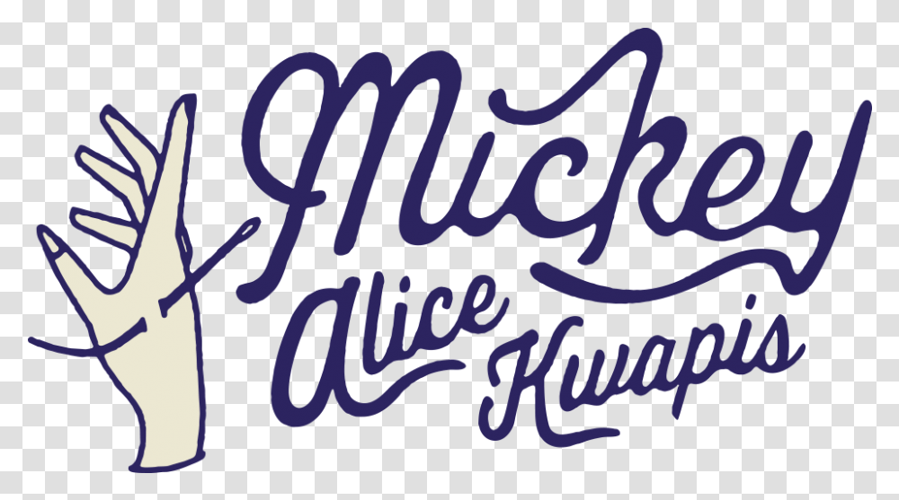 Mickey Hand Download Calligraphy, Handwriting, Letter, Label Transparent Png
