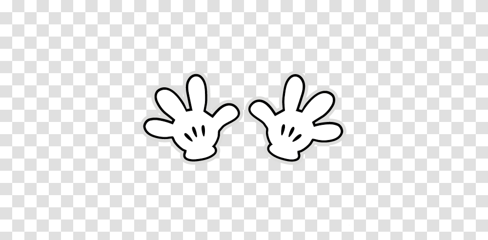 Mickey Hands Clipart, Stencil, Label, Antelope Transparent Png