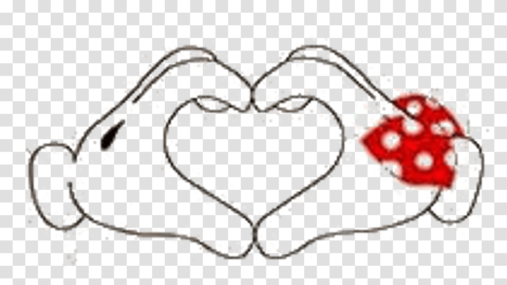 Mickey Hands Heart Line Art, Chandelier, Parade, Crowd Transparent Png