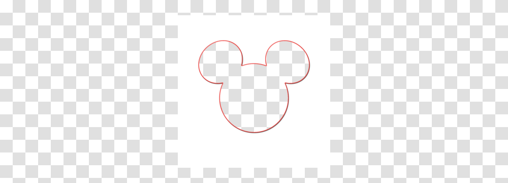 Mickey Head Outline Image, Smoke Pipe, Heart, Logo Transparent Png