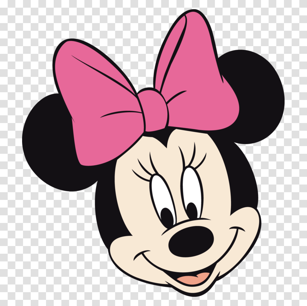 Mickey Head Outline Minnie Mouse, Cushion, Plant Transparent Png