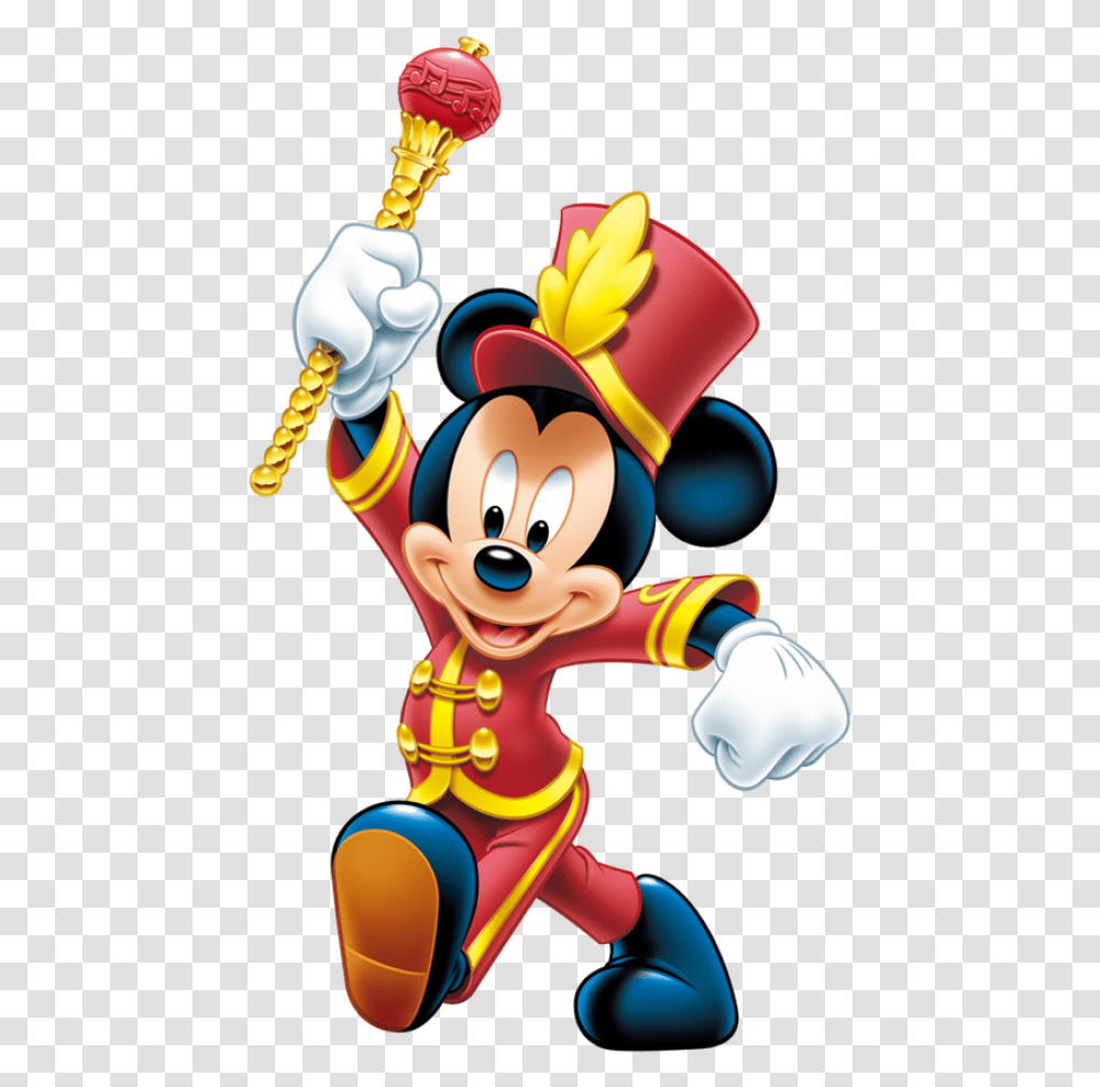 Mickey Lucky Minnie Rabbit Oswald The Mouse Clipart Mickey Mouse Band, Toy, Performer, Elf, Chef Transparent Png