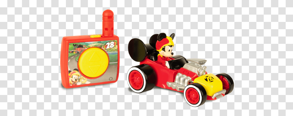 Mickey Mini Rc Disney's Mickey And The Roadster Racers Toys, Buggy, Vehicle, Transportation, Kart Transparent Png