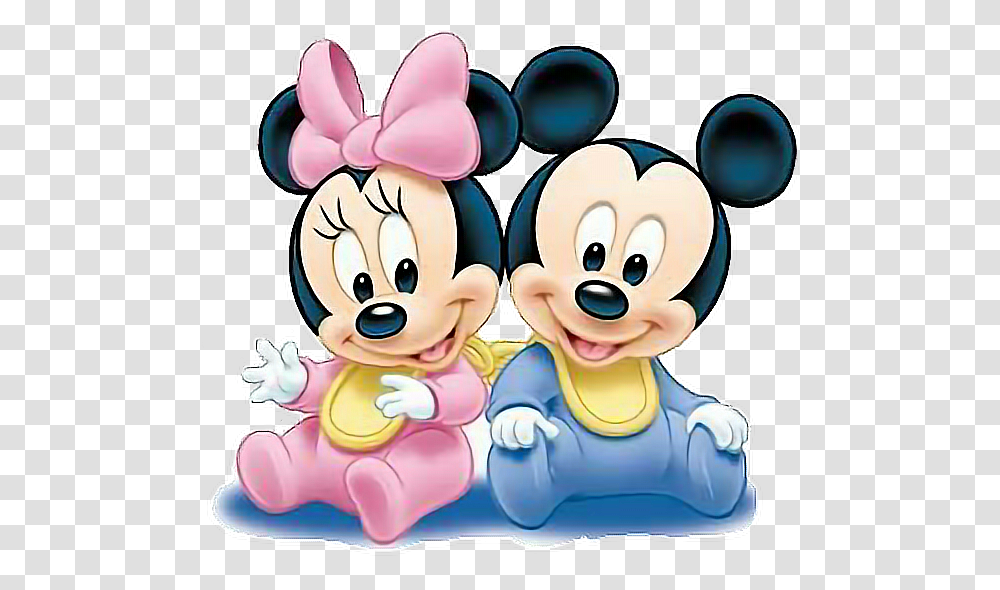 Mickey Minnie Mickeymouse Minniemouse Mouse Baby Mickey Y Minnie Bebe, Doodle, Drawing Transparent Png