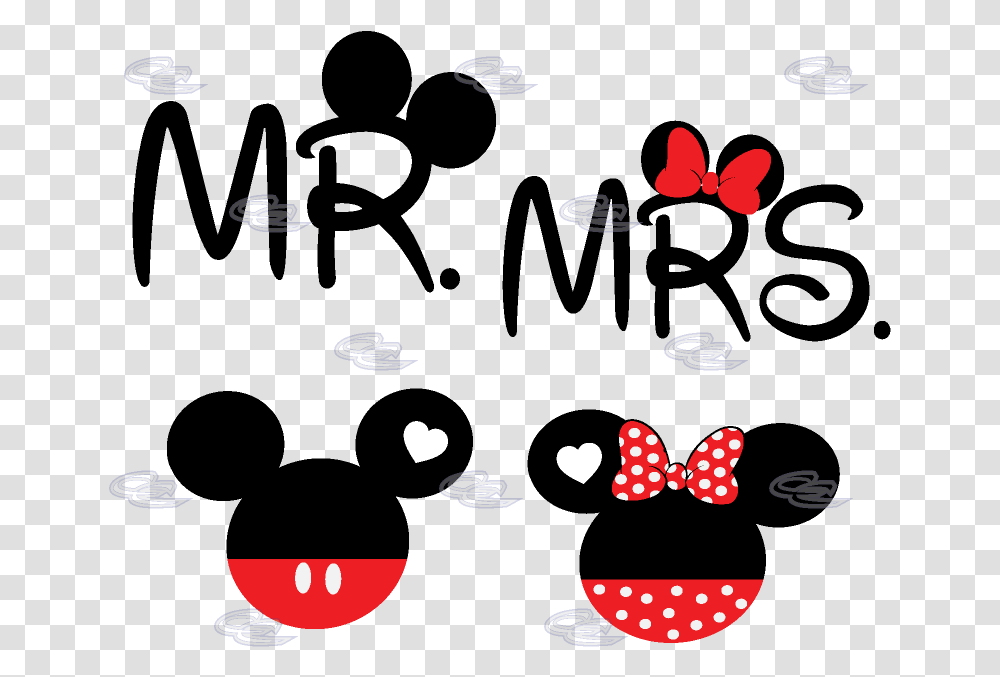 Mickey Minnie Mouse Head Mr Mrs With Big Ears Minnie And Mickey Head, Game, Dice, Bowl Transparent Png