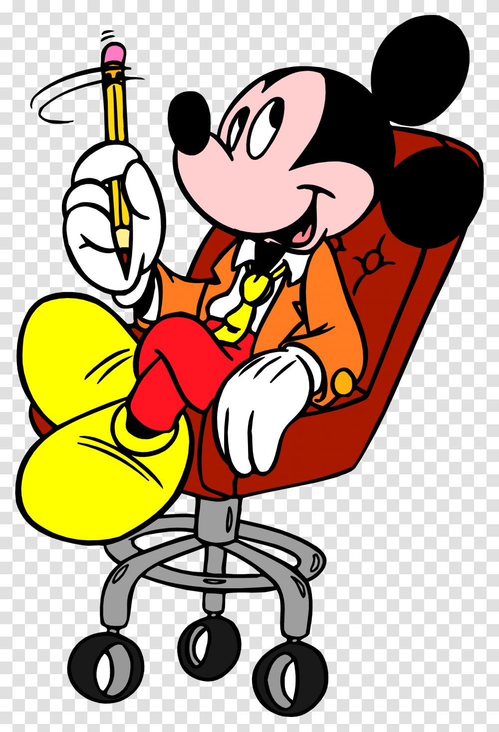 Mickey Mouse 15 By Convitex Mickey Mouse, Chair, Furniture, Performer, Cleaning Transparent Png