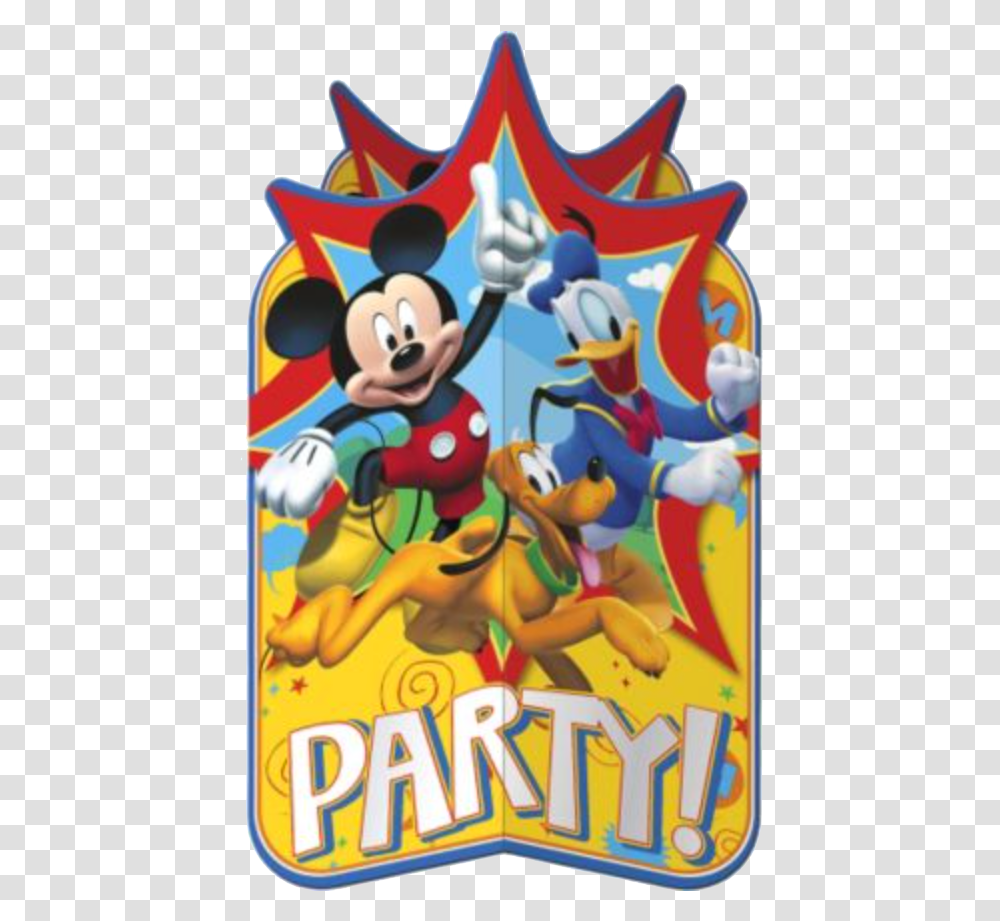 Mickey Mouse 3d Mickey Mouse Clubhouse Centerpieces, Leisure Activities, Poster, Advertisement Transparent Png