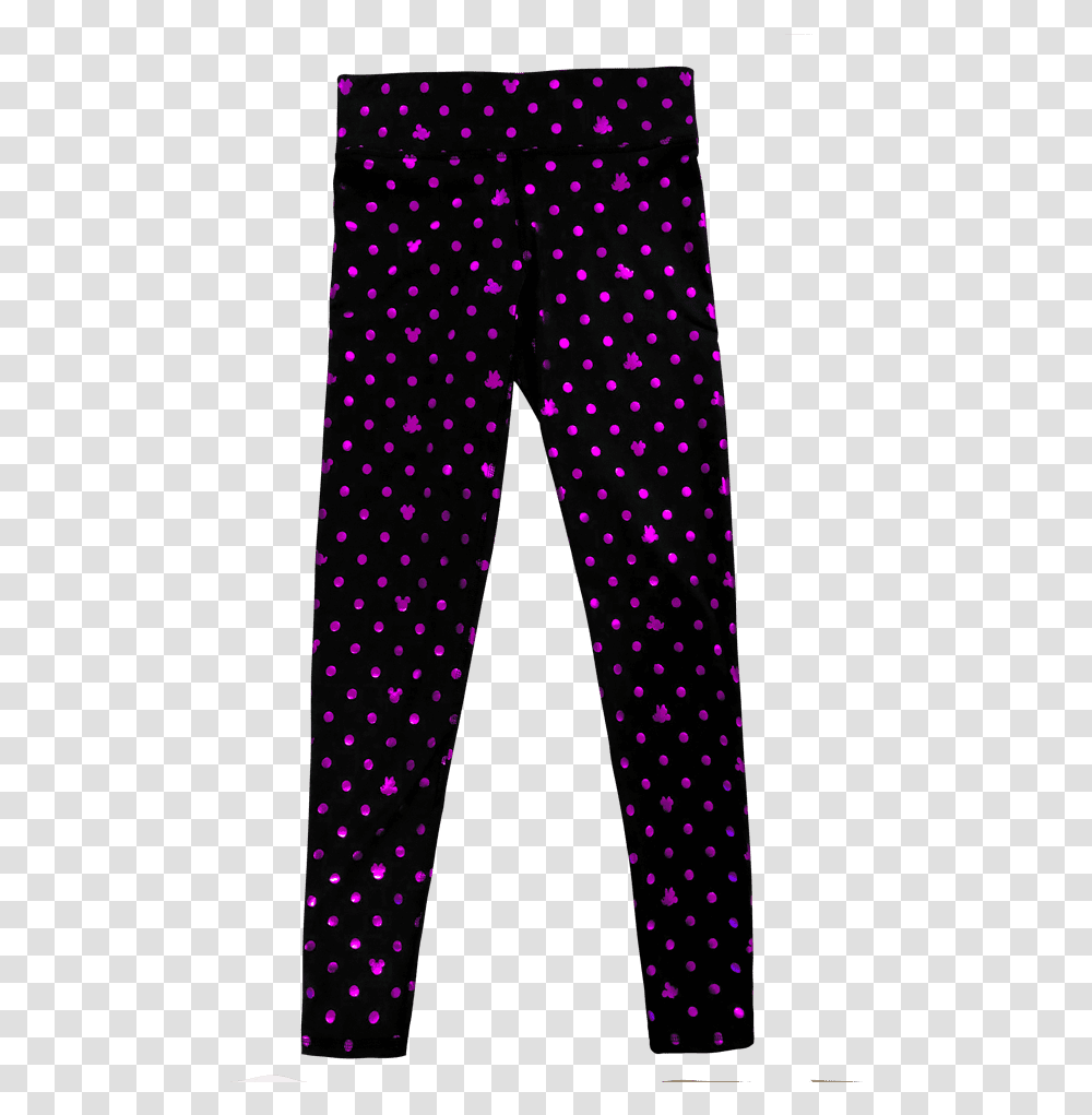 Mickey Mouse Amp Minnie Mouse Pink Polka Dot Foil Tall Carlisle Cathedral, Pants, Apparel, Texture Transparent Png