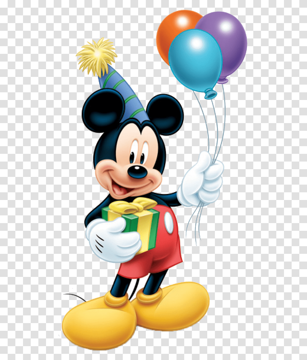 Mickey Mouse And Balloons, Apparel, Toy, Hat Transparent Png