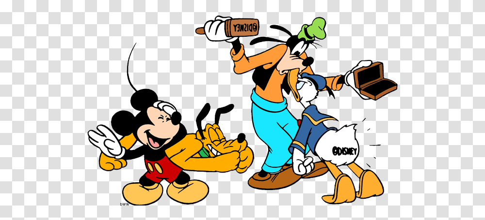 Mickey Mouse And Friends Clip Art Disney Clip Art Galore, Book, Video Gaming, Comics Transparent Png
