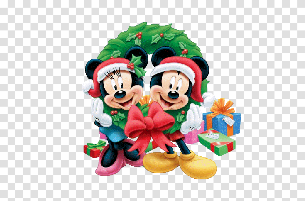 Mickey Mouse And Friends Xmas Clip Art Images On A, Toy, Plant, Plush Transparent Png