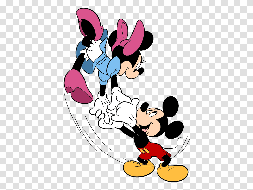 Mickey Mouse And Minnie Mouse, Hand, Performer Transparent Png