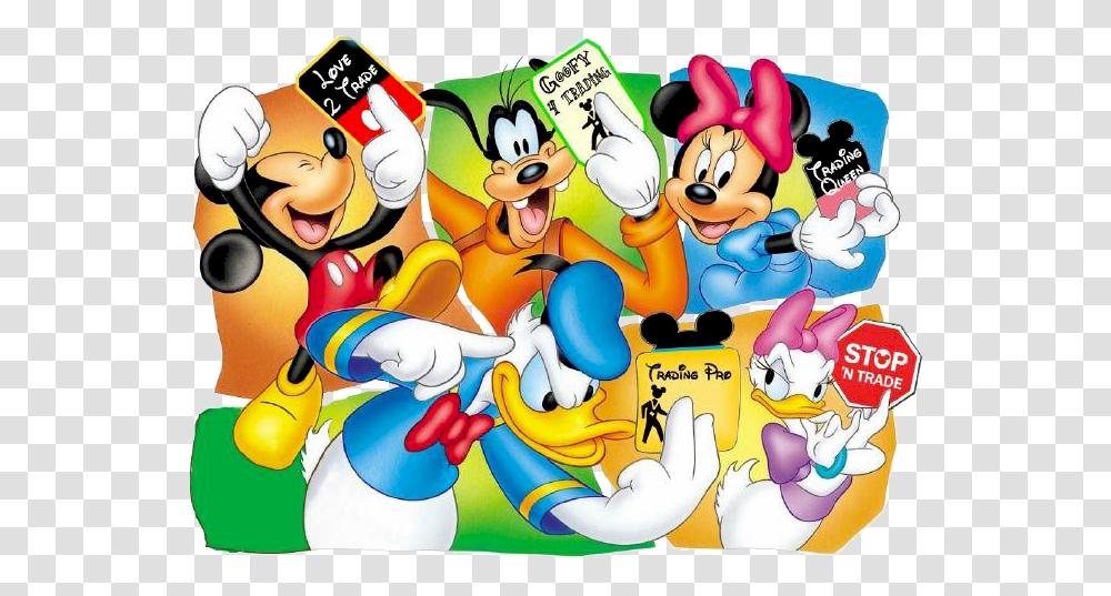 Mickey Mouse And Pals Clipart Disney's Party, Jigsaw Puzzle, Game, Label Transparent Png