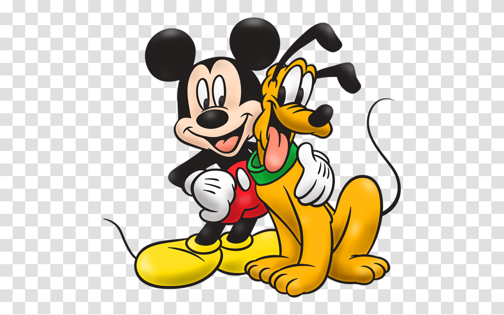Mickey Mouse And Pluto Clip, Poster, Advertisement Transparent Png