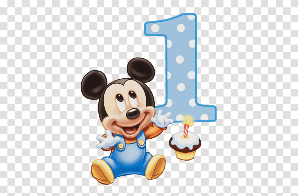 Mickey Mouse Baby Birthday Invitations, Toy, Dessert, Food, Cake Transparent Png