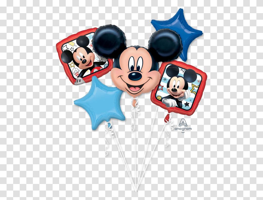 Mickey Mouse Birthday Balloon, Costume, Face, Photo Booth, Performer Transparent Png