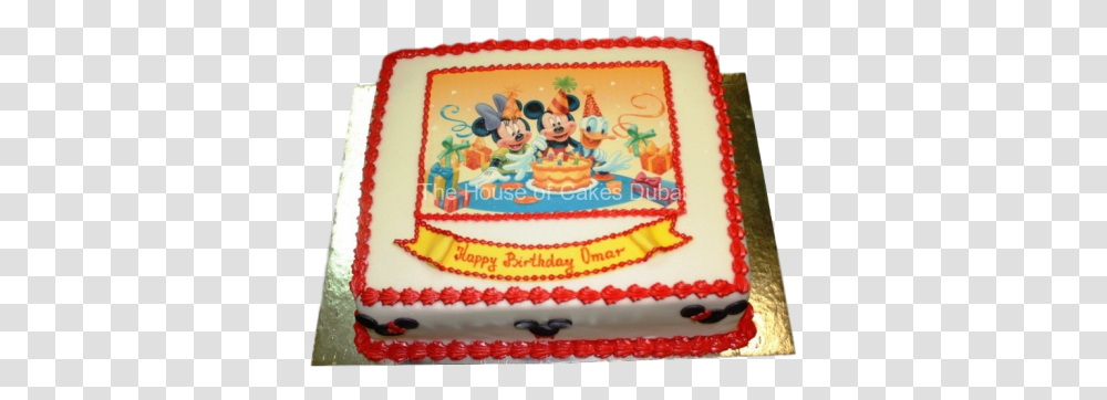 Mickey Mouse Birthday Cake Micky Maus Birthday Cake, Dessert, Food, Torte Transparent Png