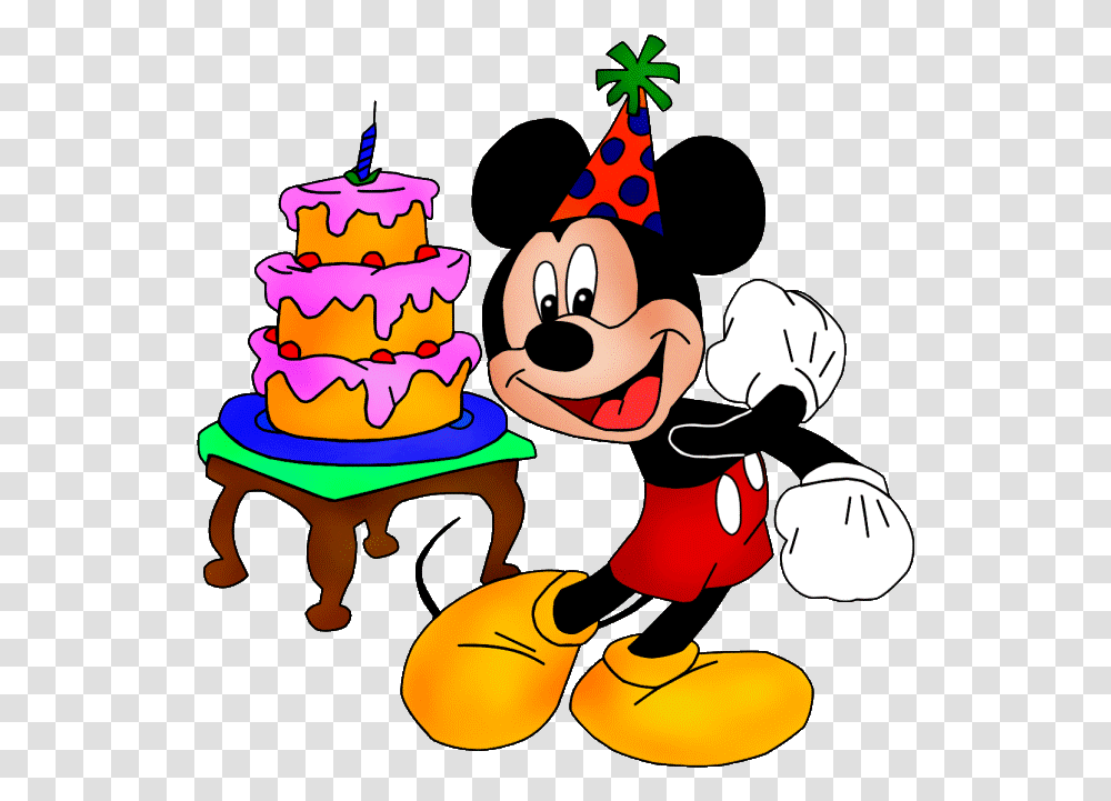 Mickey Mouse Birthday Clipart Birthday Mickey Mouse Hd, Cake, Dessert, Food, Birthday Cake Transparent Png
