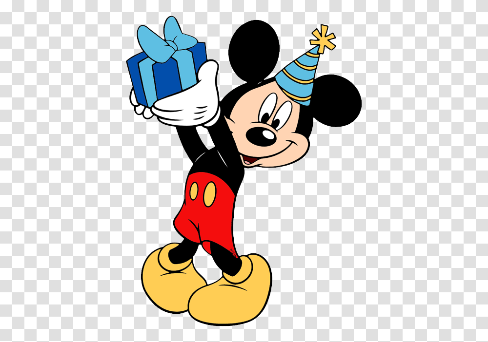 Mickey Mouse Birthday, Apparel, Hand, Party Hat Transparent Png