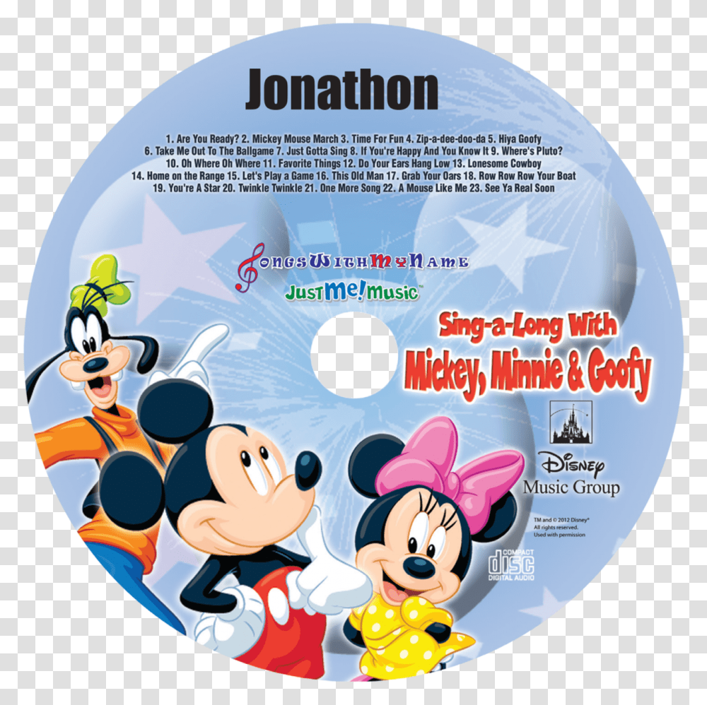 Mickey Mouse Cd, Disk, Dvd, Flyer, Poster Transparent Png