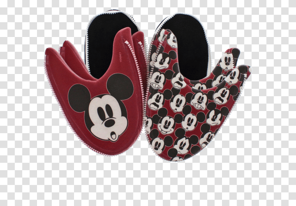 Mickey Mouse Classic Mix N Match Zlipperz SetClass Skull, Heart, Cushion Transparent Png