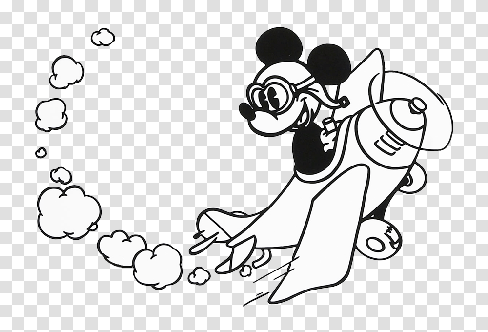 Mickey Mouse Clipart Black And White, Video Gaming, Hand, Crowd, Dj Transparent Png