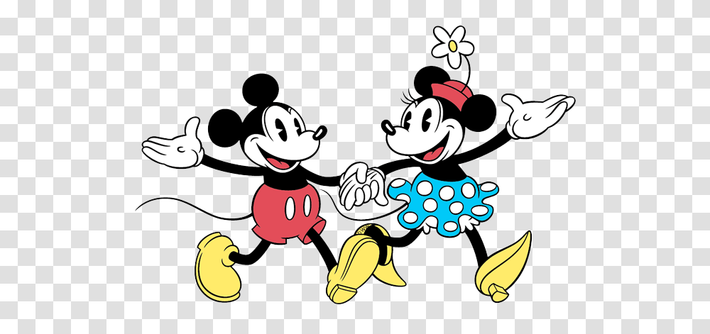 Mickey Mouse Clipart Cartoon, Hand, Plant Transparent Png
